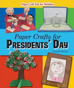 Library Binding Paper Crafts for Presidents' Day Book