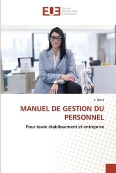 Paperback Manuel de Gestion Du Personnel [French] Book