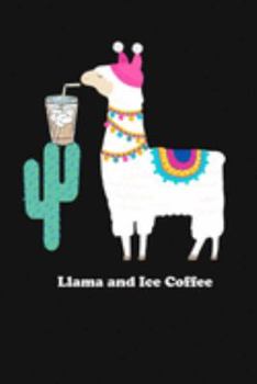 Paperback Llama and ice Coffee Book