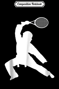 Composition Notebook: Ninja Tennis Funny Tennis Player Gift Journal/Notebook Blank Lined Ruled 6x9 100 Pages