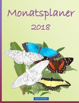 Paperback BROCKHAUSEN - Monatsplaner 2018 [German] Book