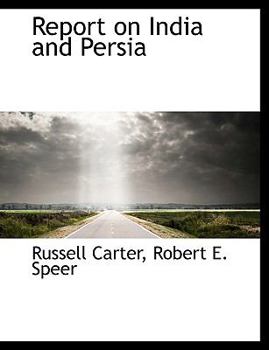 Paperback Report on India and Persia Book