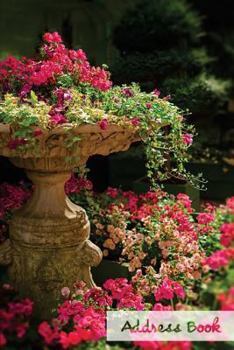 Address Book.: (Flower Edition Vol. 54 )Glossy And Soft Cover, Large Print, Font, 6" x 9" For Contacts, Addresses, Phone Numbers, Ema