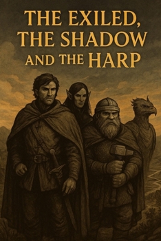 Paperback The Exiled, The Shadow and The Harp Book