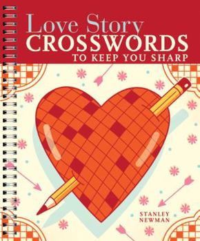 Spiral-bound Love Story Crosswords to Keep You Sharp Book