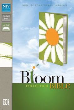 Imitation Leather Bloom Collection Bible-NIV-Daisy Book