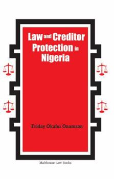 Paperback Law and Creditor Protection in Nigeria Book