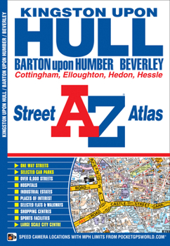 Paperback Hull A-Z Street Atlas Book