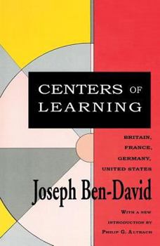 Paperback Centers of Learning: Britain, France, Germany, United States Book