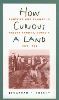How Curious A Land: Conflict And Change In Greene County, Georgia, 1850-1885 - Book  of the Fred W. Morrison Series in Southern Studies