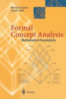 Paperback Formal Concept Analysis: Mathematical Foundations Book