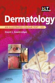 Paperback Dermatology: An Illustrated Colour Text Book