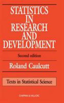 Hardcover Statistics in Research and Development Book