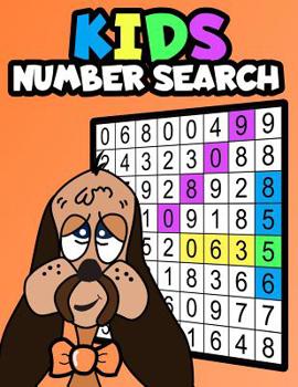 Paperback Kids Number Search: Large Print Puzzle Book [Large Print] Book