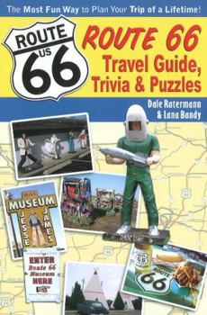 Paperback Route 66 Travel Guide, Trivia, & Puzzles Book