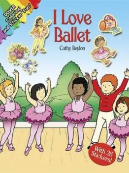 I Love Ballet (Dover Coloring Books)