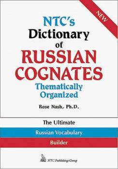 Paperback NTC's Dictionary of Russian Cognates Thematically Organized Book