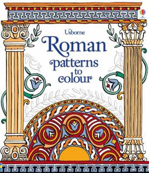 Paperback Roman Patterns to Colour Book