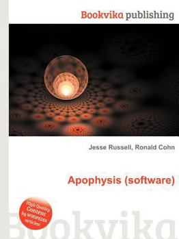 Paperback Apophysis (Software) Book