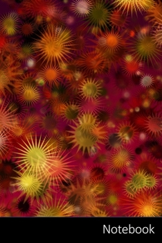 Notebook: スター、抽象的、背景、壁紙 ノートブック/ 日記 / ライティングブック / ノ