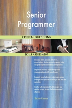 Paperback Senior Programmer Critical Questions Skills Assessment Book