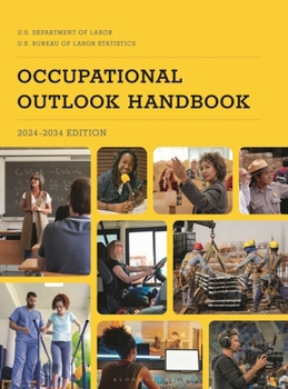 Hardcover Occupational Outlook Handbook, 2024-2034 Book