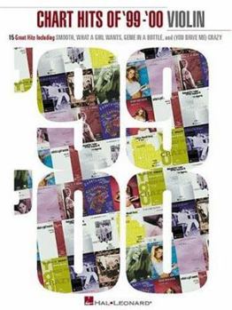 Paperback Chart Hits of '99-'00: Violin Book