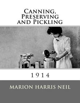 Paperback Canning, Preserving and Pickling Book