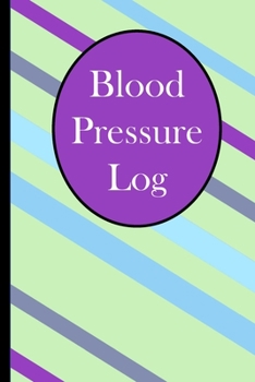 Paperback Blood Pressure Log Book