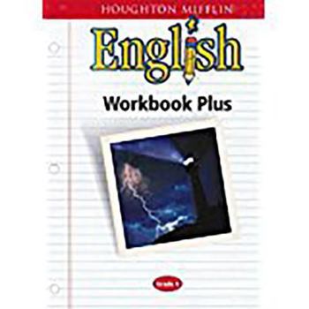 Paperback Houghton Mifflin English: Workbook Plus Grade 6 Book