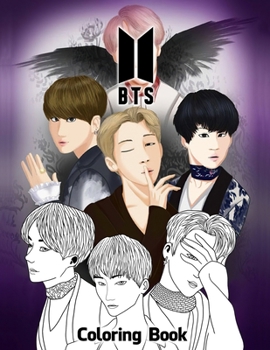 Paperback BTS Coloring Book