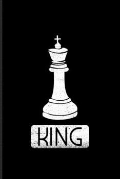 King: Chess Pieces Undated Planner | Weekly & Monthly No Year Pocket Calendar | Medium 6x9 Softcover | For Player & Nerds Fans