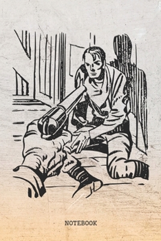 Notebook: Rodeo Sport Lover Quote / Saying Bull and Horse Rodeo Planner / Organizer / Lined Notebook (6" x 9")