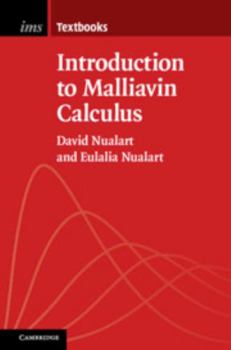 Hardcover Introduction to Malliavin Calculus Book