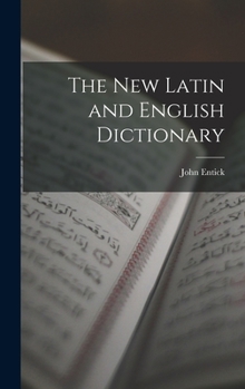 Hardcover The New Latin and English Dictionary Book