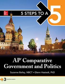 Paperback 5 Steps to a 5: AP Comparative Government Book