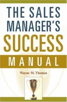 Hardcover The Sales Manager's Success Manual Book