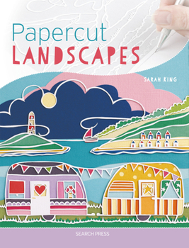 Paperback Papercut Landscapes Book