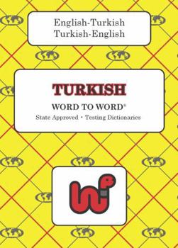 Paperback Turkish edition Word To Word Bilingual Dictionary Book