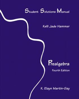 Paperback Student Solutions Manual: Prealgebra Book