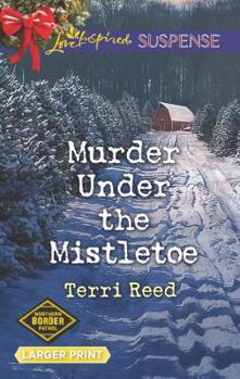Mass Market Paperback Murder Under the Mistletoe [Large Print] Book