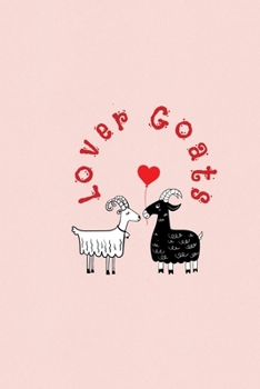 Lover Goats: Valentine's Day Gift - ToDo Notebook in a cute Design - 6" x 9" (15.24 x 22.86 cm)