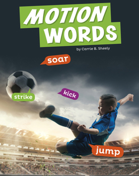 Hardcover Motion Words Book