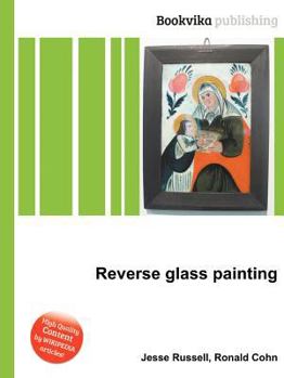 Paperback Reverse Glass Painting Book