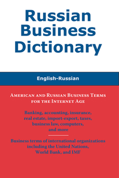 Paperback Russian Business Dictionary: English-Russian Book