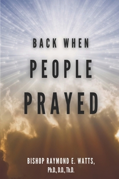 Paperback Back When People Prayed Book