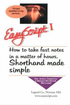 Misc. Supplies EasyScript Shorthand for Idiots Level 1 [With Easyscript I Manual/Workbook] Book