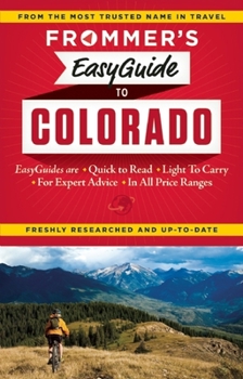 Paperback Frommer's Easyguide to Colorado Book