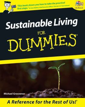 Paperback Sustainable Living for Dummies Book
