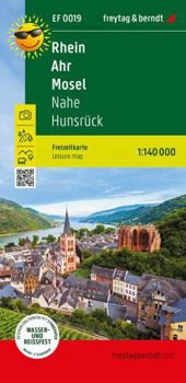 Map Rhein, Ahr, & Mosel Leisure Map, 1:140,000 Book